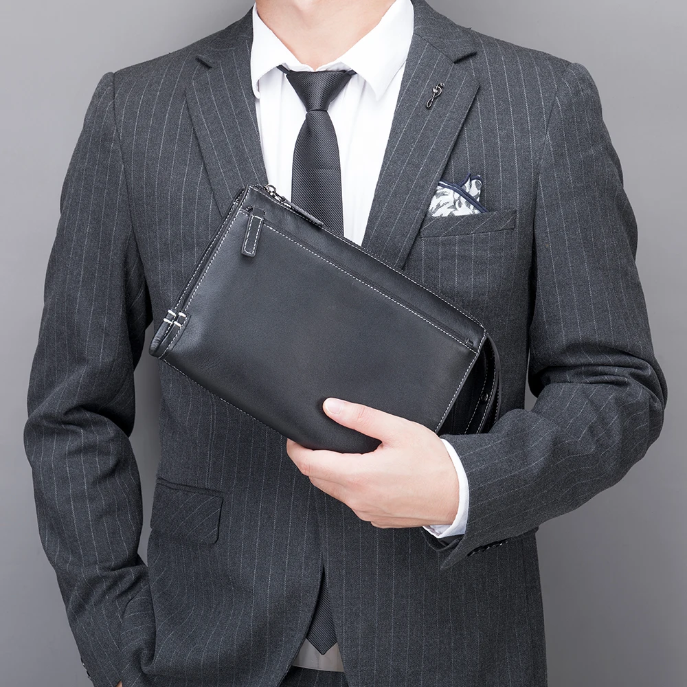 Men Clutch Bag Cowhide Male Wallets Business Handbag Bags Men's Genuine Leather Purse For Men Designer Casual Man's Clutch
Men Clutch Bag Cowhide Male Wallets Business Handbag Bags Men's Genuine Leather Purse For Men Designer Casual Man's Clutch