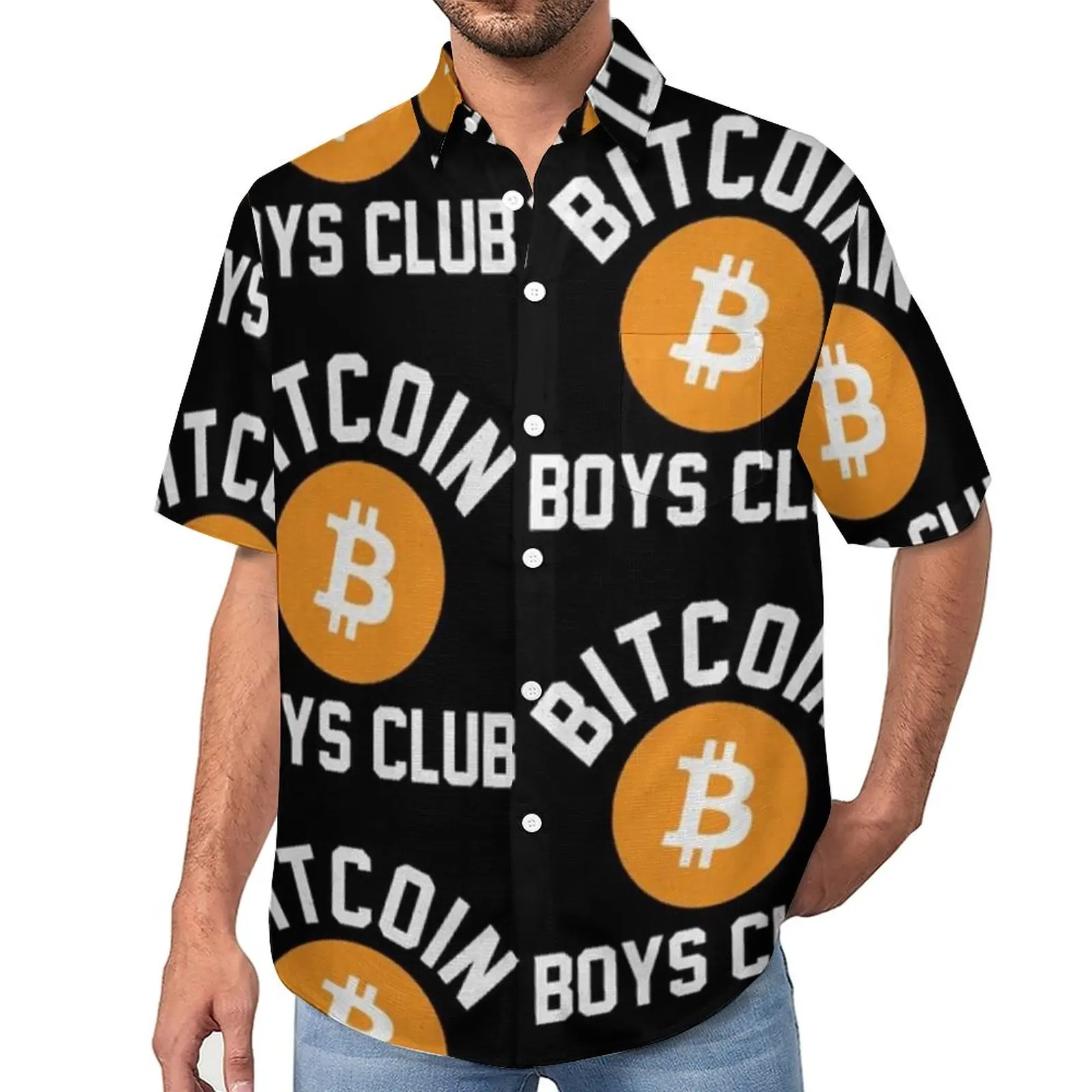 Bitcoin Beach Shirt Boys Club Digital Currency Summer Casual Shirts Male Novelty Blouses Short-Sleeve Custom Clothing Plus Size
Bitcoin Beach Shirt Boys Club Digital Currency Summer Casual Shirts Male Novelty Blouses Short-Sleeve Custom Clothing Plus Size