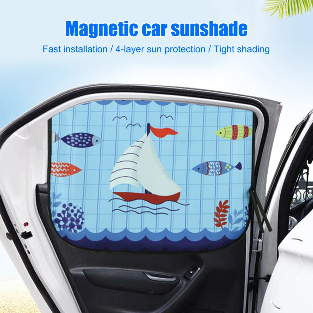 60x45cm Car Sun Shade Magnetic Cute Cartoon Cover UV Protection Side Window Sunshade Curtain For Baby Kids Car Styling Universal
60x45cm Car Sun Shade Magnetic Cute Cartoon Cover UV Protection Side Window Sunshade Curtain For Baby Kids Car Styling Universal