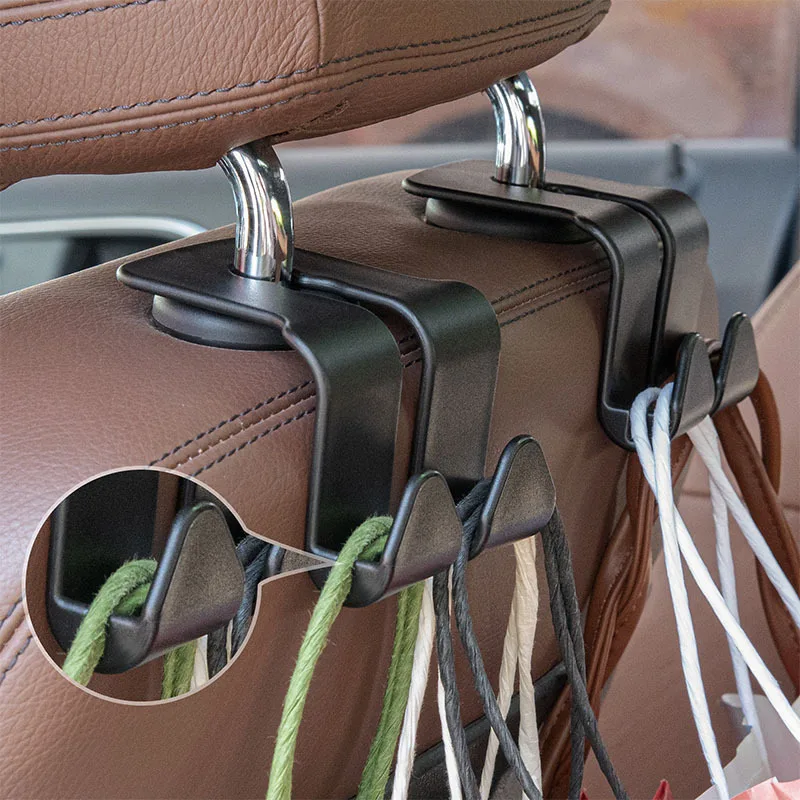 4 Pcs Universal Car Seat Headrest Back Hook Phone Stand Portable Hanger Holder Storage for Hanging Coats Clothes Handbags Purse
4 Pcs Universal Car Seat Headrest Back Hook Phone Stand Portable Hanger Holder Storage for Hanging Coats Clothes Handbags Purse