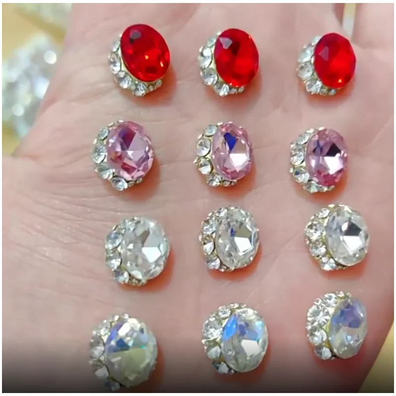 5pcs Luxury Alloy Crystal Nail Charms Jewelry Pile Diamond Nail Art Rhinestones Press On Nail Tips Manicure Decorat Accessories
5pcs Luxury Alloy Crystal Nail Charms Jewelry Pile Diamond Nail Art Rhinestones Press On Nail Tips Manicure Decorat Accessories