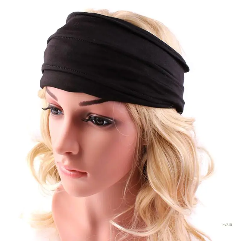 M5TC Soft Women Elastic Stretch Running Wide Hairband for Head Wrap Yoga Headband Tur
M5TC Soft Women Elastic Stretch Running Wide Hairband for Head Wrap Yoga Headband Tur