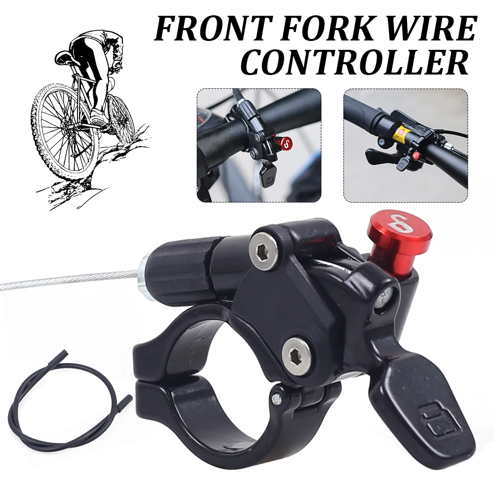 MTB Bike Remote Lockout Lever Front Fork Wire Control Switch Suspension Fork Locking Controller For 22.2mm Handlebar Bike Parts
MTB Bike Remote Lockout Lever Front Fork Wire Control Switch Suspension Fork Locking Controller For 22.2mm Handlebar Bike Parts