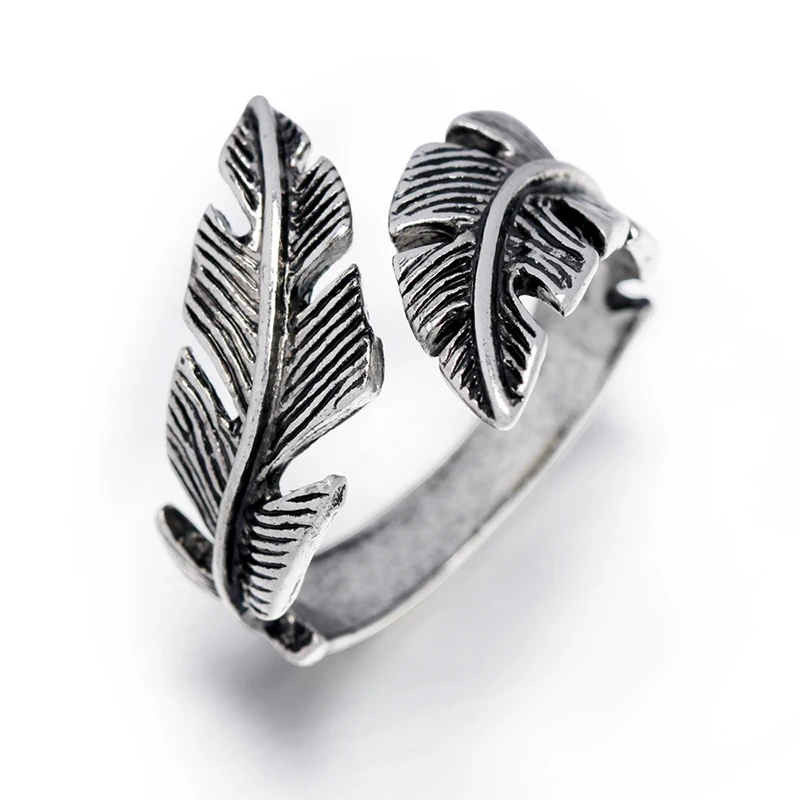 Antique Adjustable Alloy Feather Ring for Men Woman Vintage Style Band Jewelry Gift Wedding/Party/Dance Jewelry Accessories
Antique Adjustable Alloy Feather Ring for Men Woman Vintage Style Band Jewelry Gift Wedding/Party/Dance Jewelry Accessories
