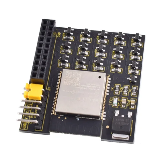 Беспроводной модуль Wi-Fi IoT ESP32, релейный драйвер, пульт дистанционного управления, 16 каналов, модуль переключателя 16 бит, постоянный ток 5 в 16 каналов, приемопередатчик приложения, Новинка
Беспроводной модуль Wi-Fi IoT ESP32, релейный драйвер, пульт дистанционного управления, 16 каналов, модуль переключателя 16 бит, постоянный ток 5 в 16 каналов, приемопередатчик приложения, Новинка