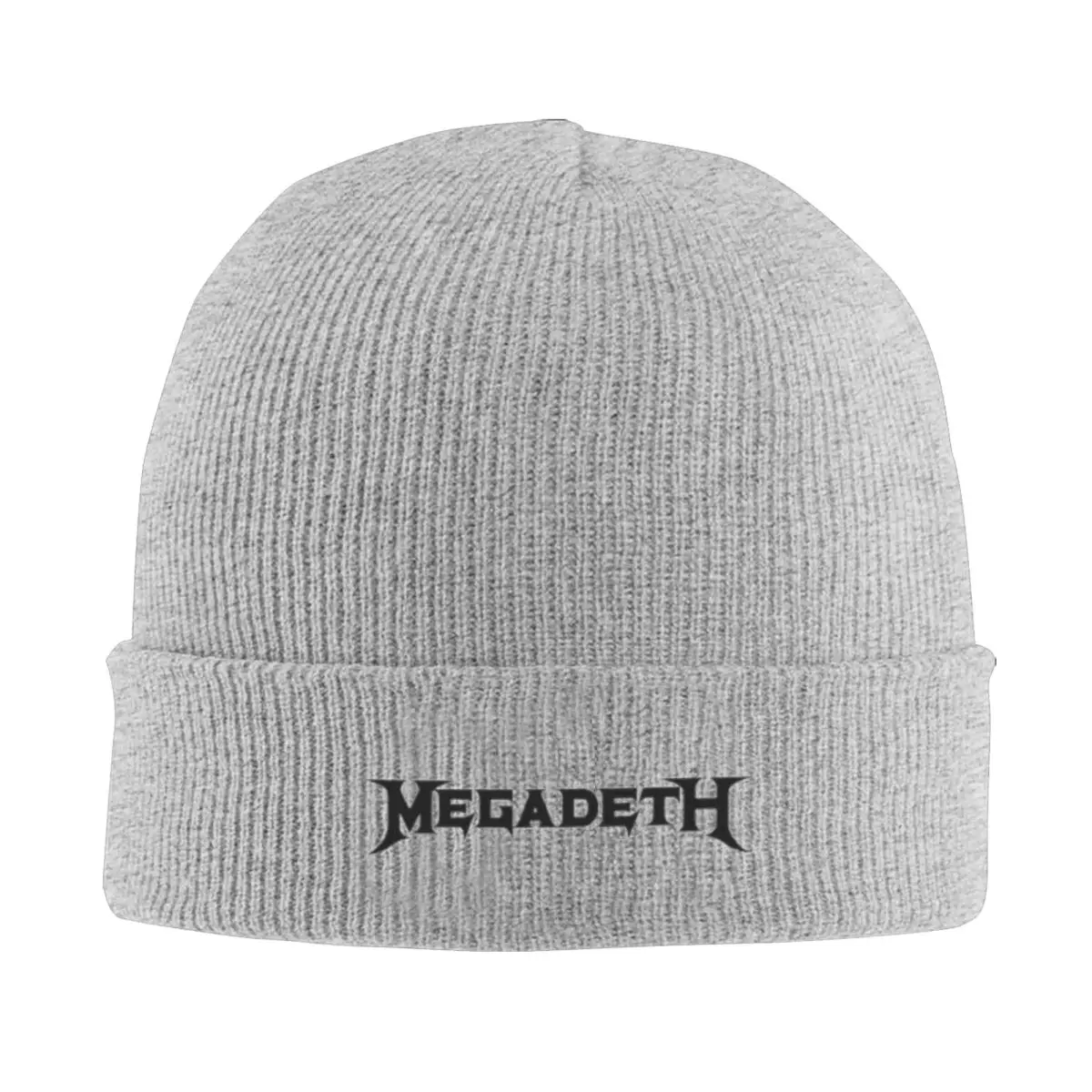 Вязаная шапка Megadeths Band осенне-зимние шапки теплая в стиле хип-хоп подарки для