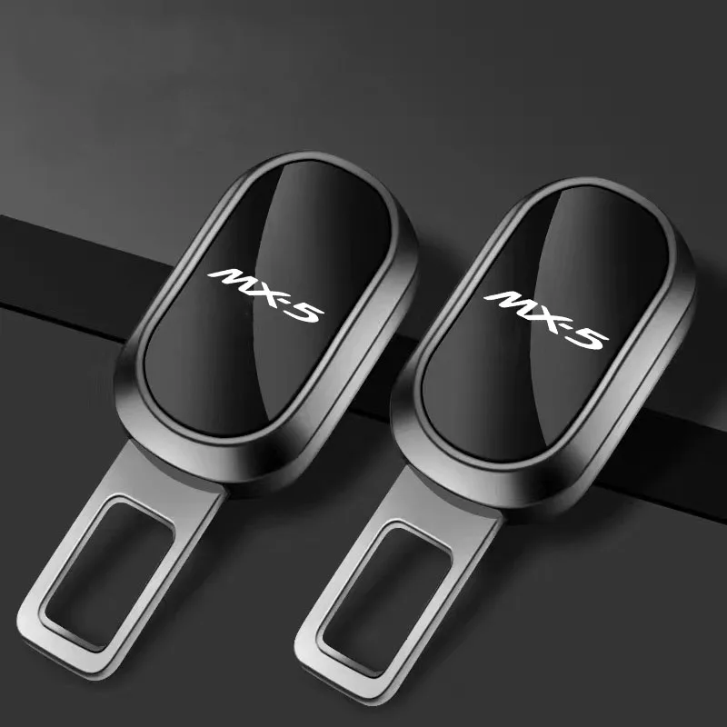 

Car Safety Belt Buckle Clip Car Seat Belt Universal Interior Accessories For Mazda MX-5 Miata NA NB NC ND 1990-2019 2020 2021