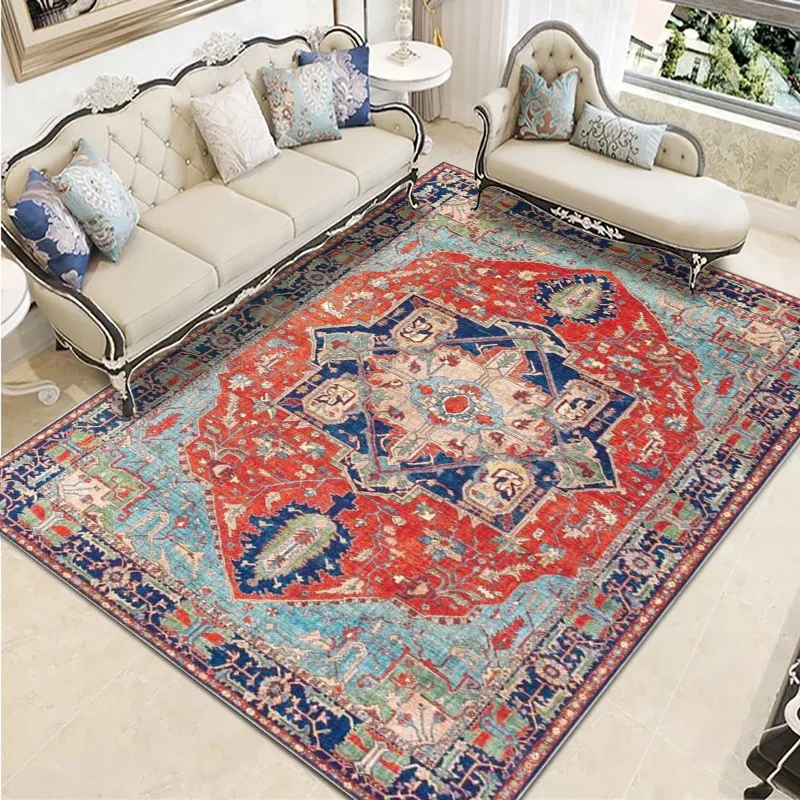 Persian style carpet living room bedroom luxury home decoration floor mat coffee table hotel corridor floor mat
Persian style carpet living room bedroom luxury home decoration floor mat coffee table hotel corridor floor mat