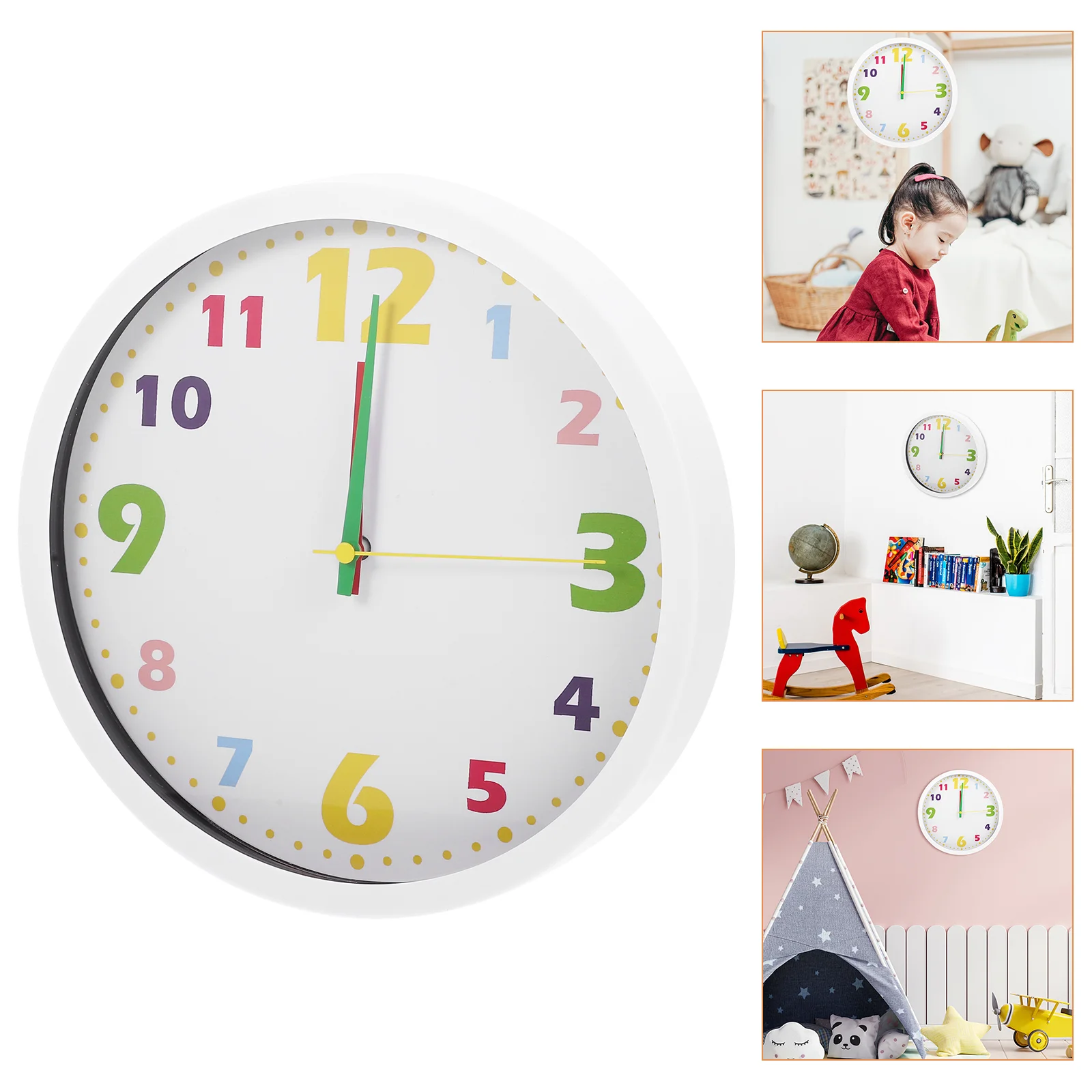 Decorative Learning Hanging Modern Learning Clock For Kids Classroom Clock for Children Room Bedroom
Decorative Learning Hanging Modern Learning Clock For Kids Classroom Clock for Children Room Bedroom
