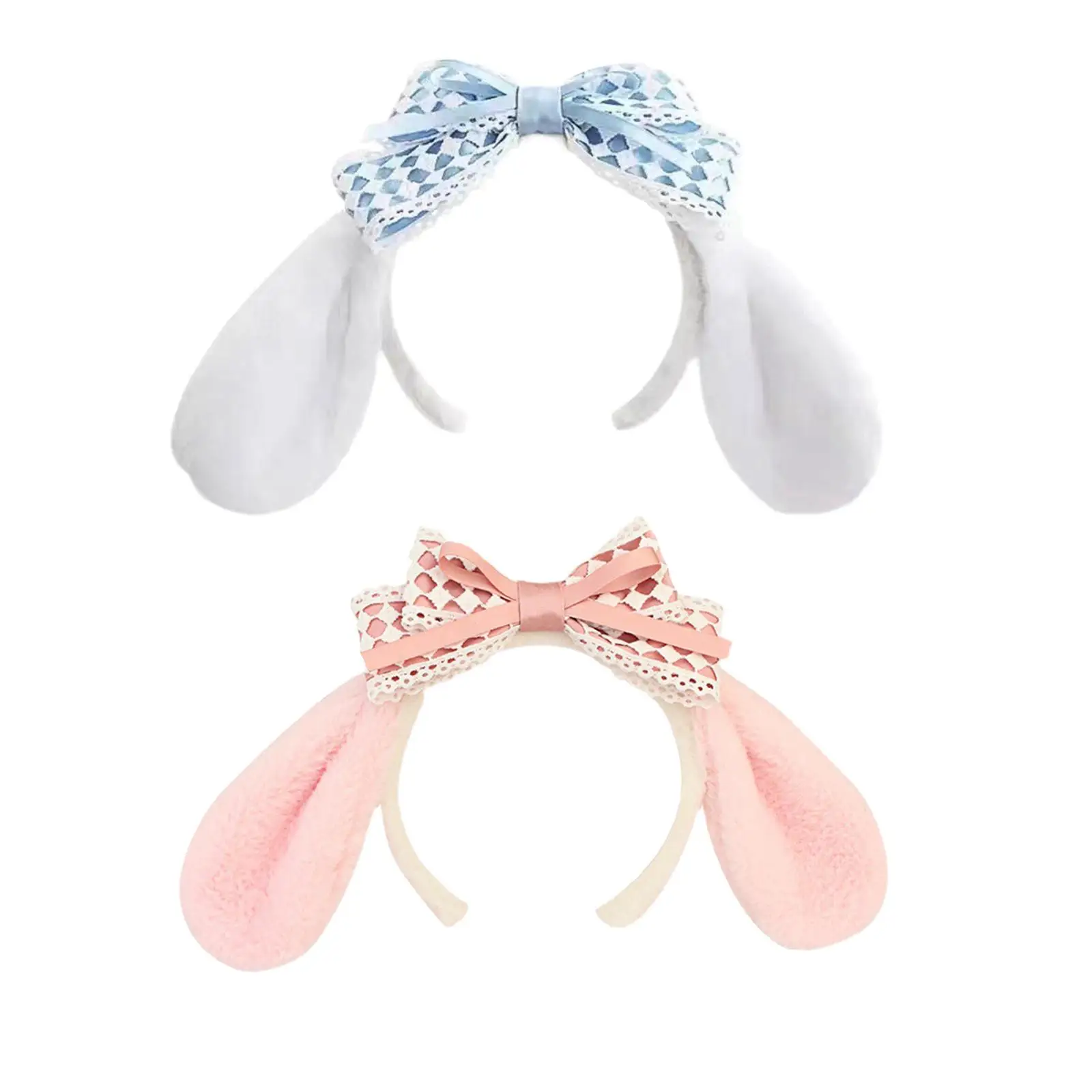 

Bunny Ears Headband Hair Accessorie Hairband Hairhoop Easter Party Favors for Holiday Cosplay Prom