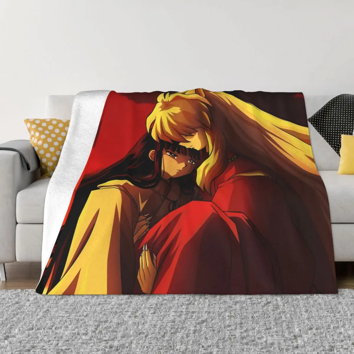 Inuyasha Cartoon Blankets Sofa Cover Fleece Winter Japanese Anime Multifunction Ultra-Soft Throw Blanket for Home Office Quilt
Inuyasha Cartoon Blankets Sofa Cover Fleece Winter Japanese Anime Multifunction Ultra-Soft Throw Blanket for Home Office Quilt