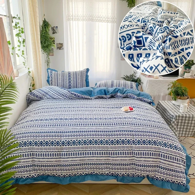 Постельное белье в скандинавском стиле, постельное белье королевского размера, постельное белье из приятного для кожи, комплекты постельного белья из искусственной кожи с подушками
Постельное белье в скандинавском стиле, постельное белье королевского размера, постельное белье из приятного для кожи, комплекты постельного белья из искусственной кожи с подушками