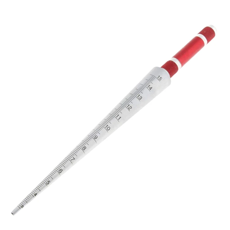 Conical Gauge Taper Welding Feeler Gauge Gage Welding Taper Gage Feeler Depth Ruler Space Hole Measurement Tool 3-15Mm
Conical Gauge Taper Welding Feeler Gauge Gage Welding Taper Gage Feeler Depth Ruler Space Hole Measurement Tool 3-15Mm