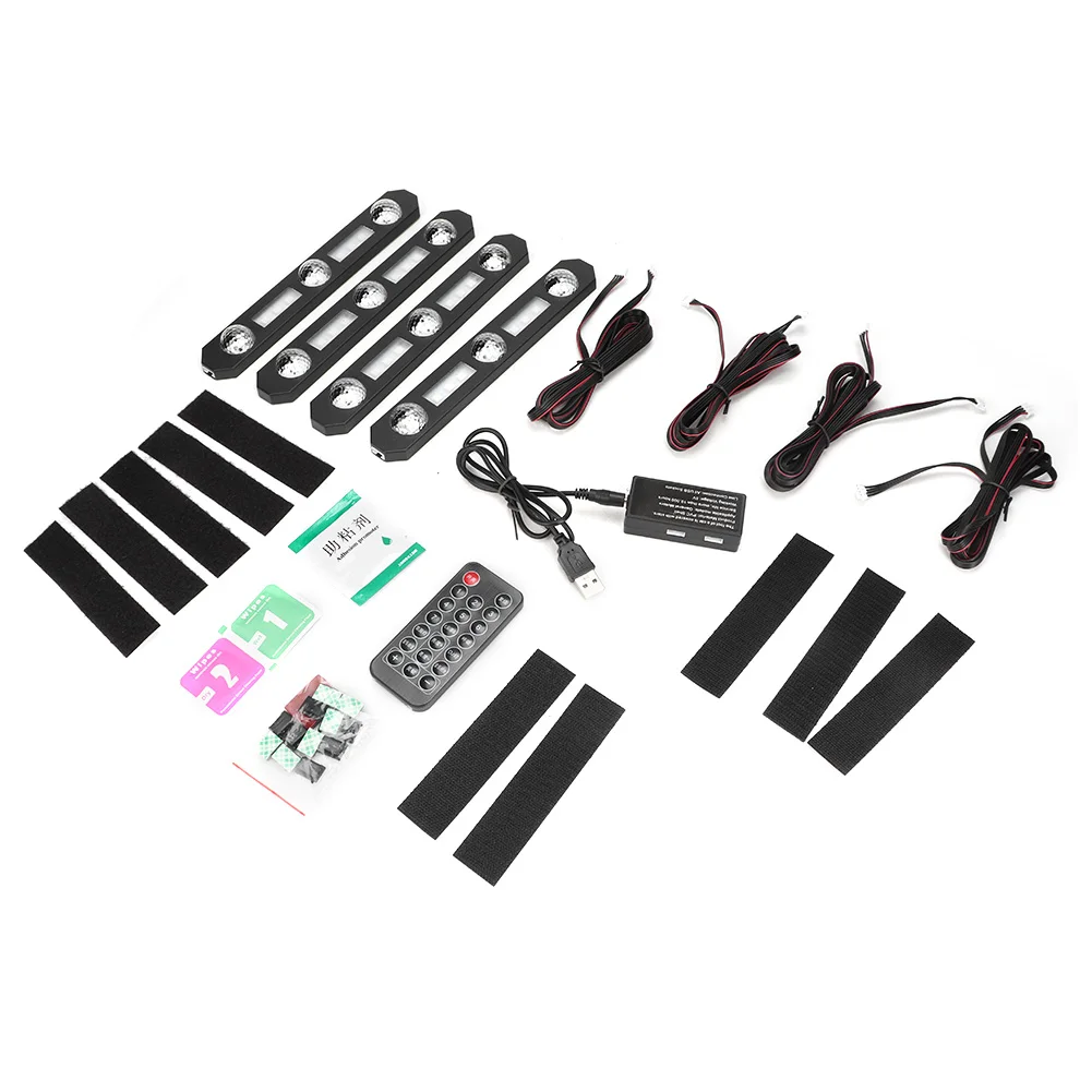 4Pcs Star Effect Car Interior Decorative Light Seat Bottom LED Light Strip Kit car car
4Pcs Star Effect Car Interior Decorative Light Seat Bottom LED Light Strip Kit car car
