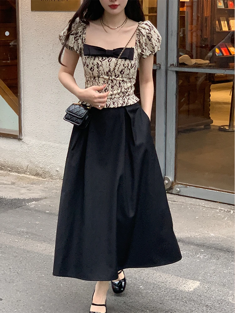 2022 Summer French Vintage Floral Blouse Women Short Sleeve Square Collar Y2k Crop Tops Female Korean Clothing Corset Shirts
2022 Summer French Vintage Floral Blouse Women Short Sleeve Square Collar Y2k Crop Tops Female Korean Clothing Corset Shirts