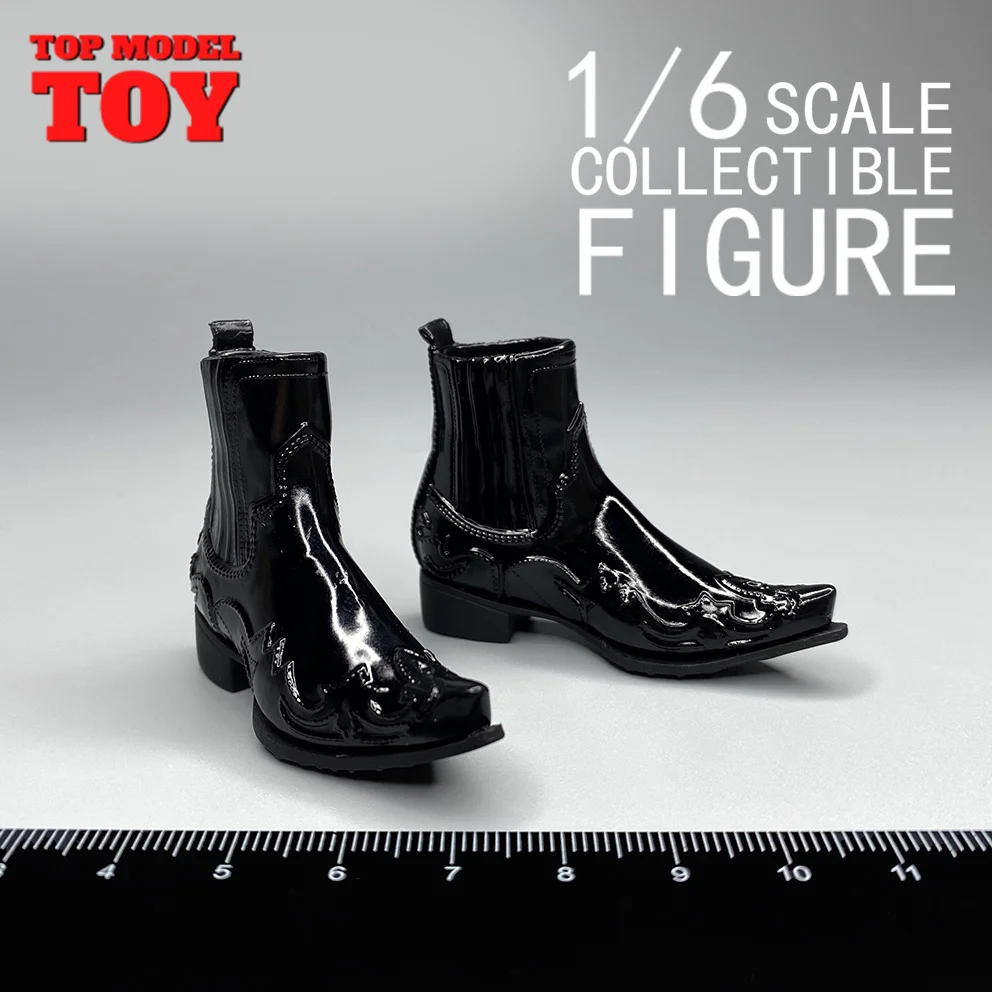 1/6 Male Pointed Black Shoes Soldier Accessory Model for 12'' Action Figure Body Doll
1/6 Male Pointed Black Shoes Soldier Accessory Model for 12'' Action Figure Body Doll
