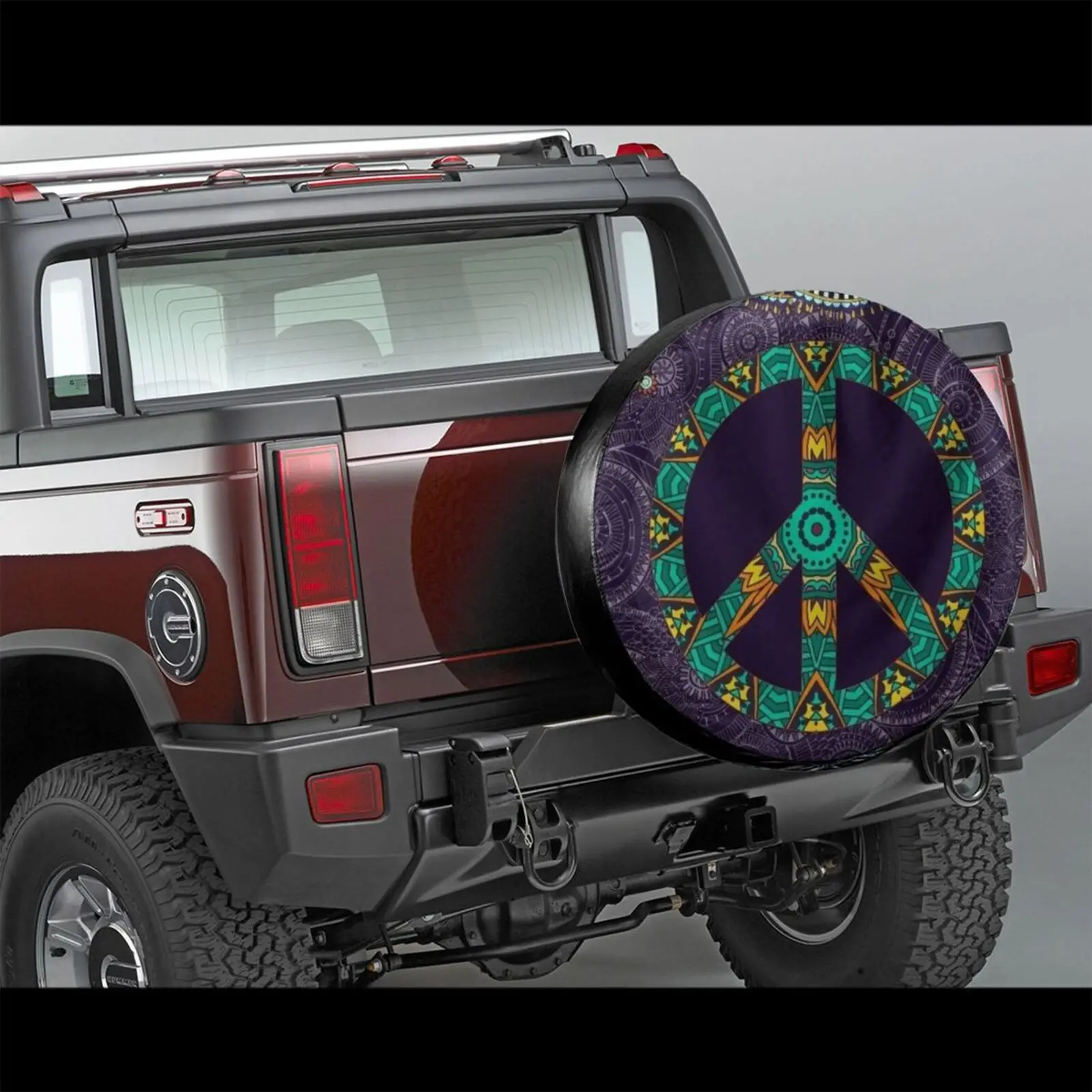 Purple Peace, Spare Tire Cover for Car, Fractal Mandala, Vegan Tire cover, With Hood, Outdoor Tire cover, Hindu Indian, Hippie
Purple Peace, Spare Tire Cover for Car, Fractal Mandala, Vegan Tire cover, With Hood, Outdoor Tire cover, Hindu Indian, Hippie