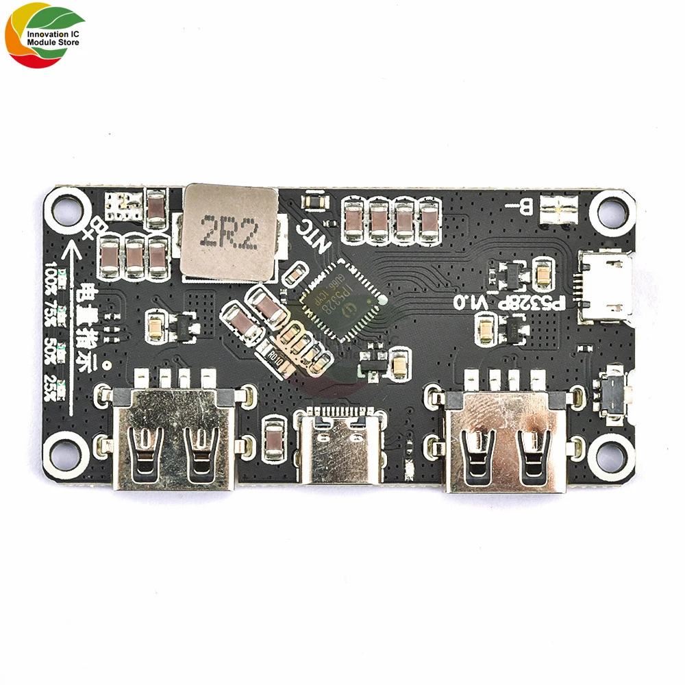 IP5328P Dual USB 18650 Battery Charger Treasure Tpye-c 3.7V to 5V 9V 12V Step Up Fast Quick Charger Circuit Board QC2.0 QC3.0
IP5328P Dual USB 18650 Battery Charger Treasure Tpye-c 3.7V to 5V 9V 12V Step Up Fast Quick Charger Circuit Board QC2.0 QC3.0