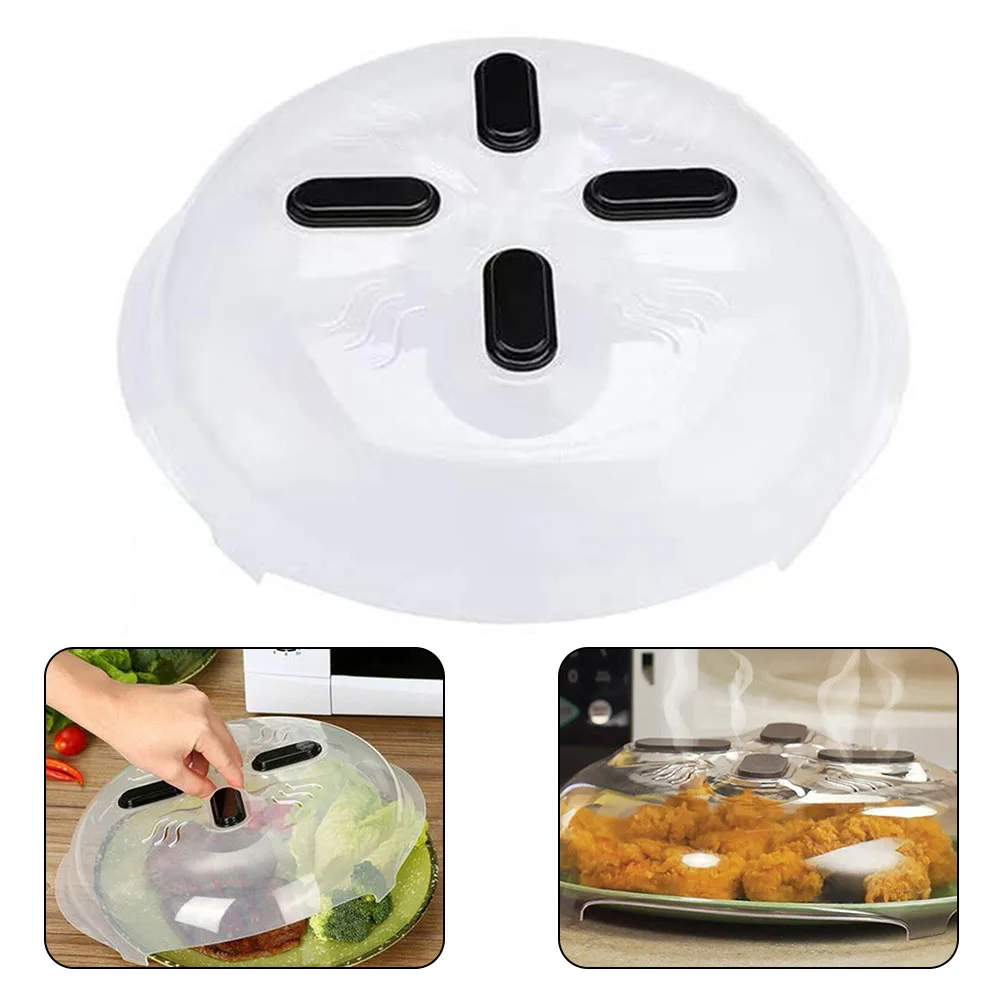 Magnetic Microwave Heating Splash Cover Plastic Anti Splatter Plate Transparent Guard Lid 30x8.5cm High Domed Splatter Cover
Magnetic Microwave Heating Splash Cover Plastic Anti Splatter Plate Transparent Guard Lid 30x8.5cm High Domed Splatter Cover