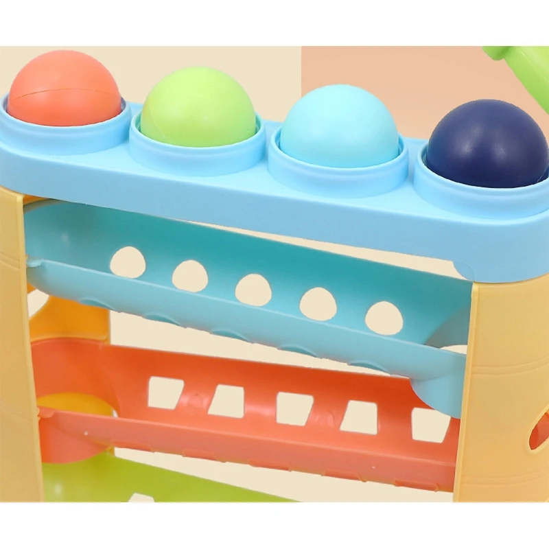 Track Ball Pounding Toy Color Sorting Hammering Toy Baby Toddler Tabletop Game Pound Balls Slide Toy for Kindergarten P31B
Track Ball Pounding Toy Color Sorting Hammering Toy Baby Toddler Tabletop Game Pound Balls Slide Toy for Kindergarten P31B