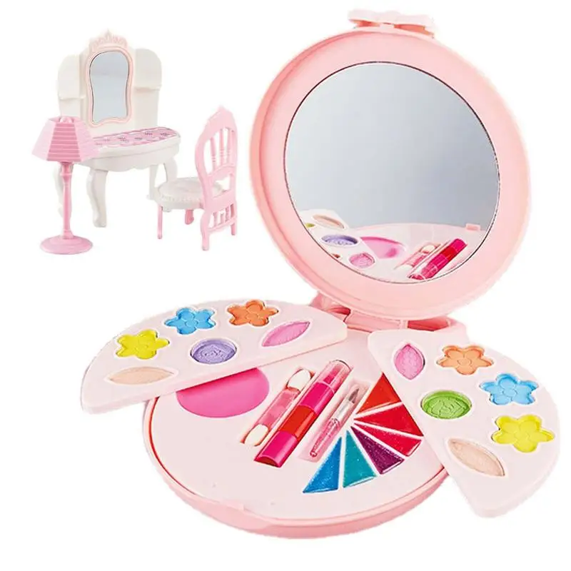 Round Makeup Palette Kit with Mirror Girls Beauty Cosmetic Pretend Play Toys for Christmas Birthday Cosplay New Year Easter Gift
Round Makeup Palette Kit with Mirror Girls Beauty Cosmetic Pretend Play Toys for Christmas Birthday Cosplay New Year Easter Gift