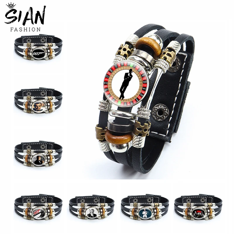 Classic British legend James Bond 007 Leather Bracelets James Bond 007 Multilayer Braided Bracelets Bangles Unisex Jewelry Gifts
Classic British legend James Bond 007 Leather Bracelets James Bond 007 Multilayer Braided Bracelets Bangles Unisex Jewelry Gifts