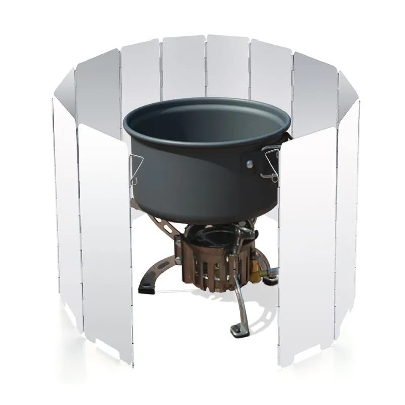 Portable Gas Stove Wind Shield Outdoor Camping Picnic BBQ Burner High Windproof Screen Aluminium Alloy Wind Screen
Portable Gas Stove Wind Shield Outdoor Camping Picnic BBQ Burner High Windproof Screen Aluminium Alloy Wind Screen
