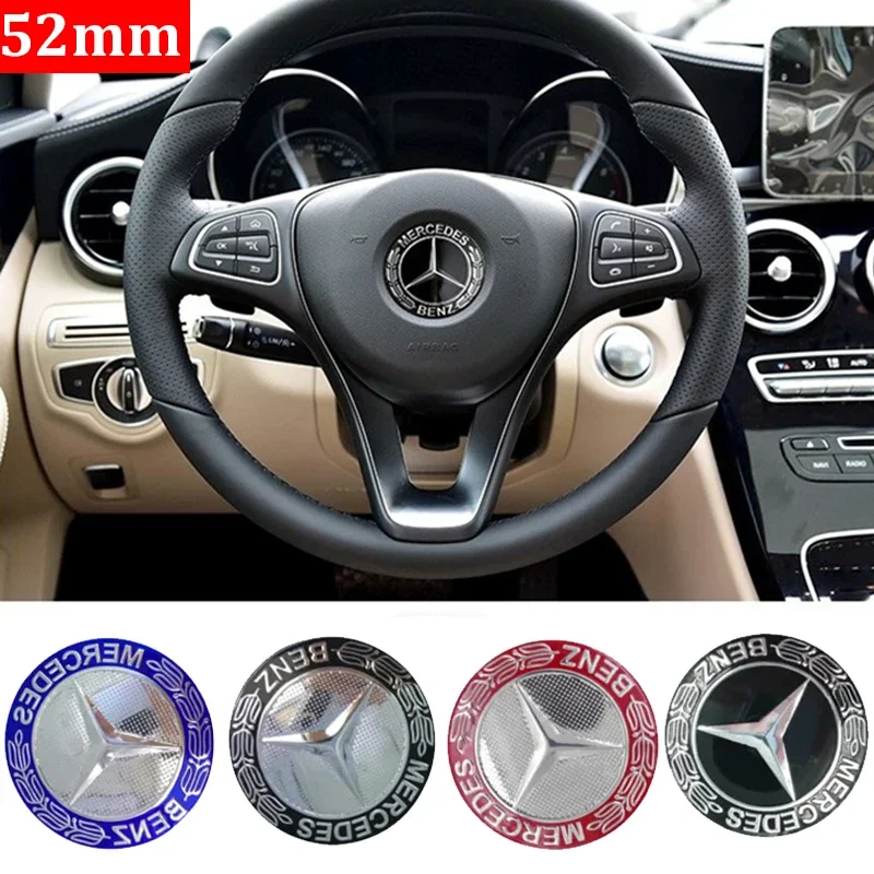 Наклейка с эмблемой центра рулевого колеса из сплава 52 мм для Mercedes Benz W212 W205 W211 W213 W210 W220 W204 W202 W176 W246 GLA
Наклейка с эмблемой центра рулевого колеса из сплава 52 мм для Mercedes Benz W212 W205 W211 W213 W210 W220 W204 W202 W176 W246 GLA