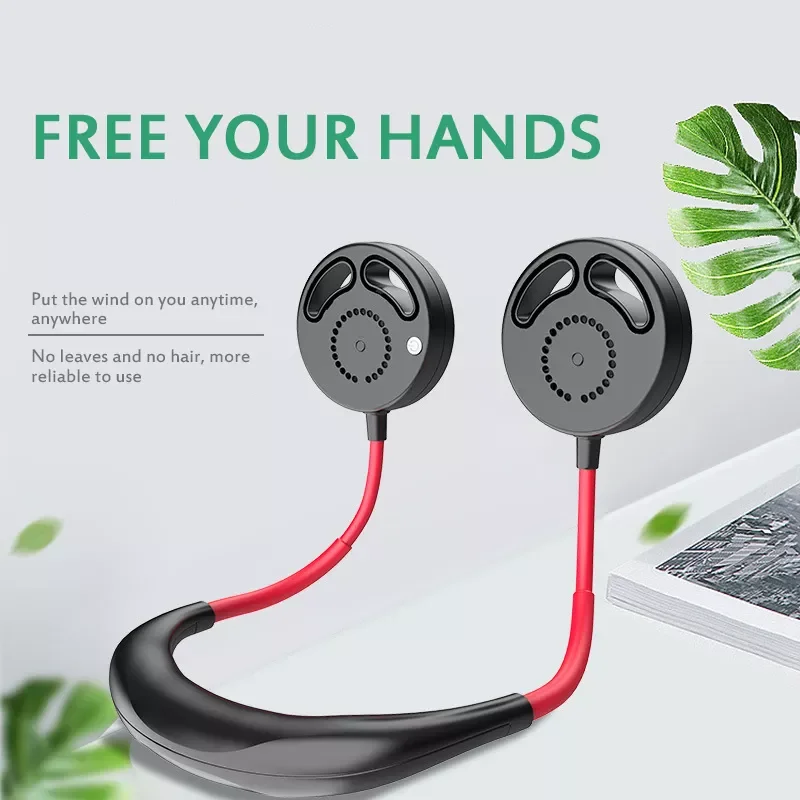 HOT!!! 360 ° Portable Mini Hanging Neck Fan Lazy Neck Double Fan USB Charging Mini Sports Fans 3 Gears Wearable Sport Fan
HOT!!! 360 ° Portable Mini Hanging Neck Fan Lazy Neck Double Fan USB Charging Mini Sports Fans 3 Gears Wearable Sport Fan
