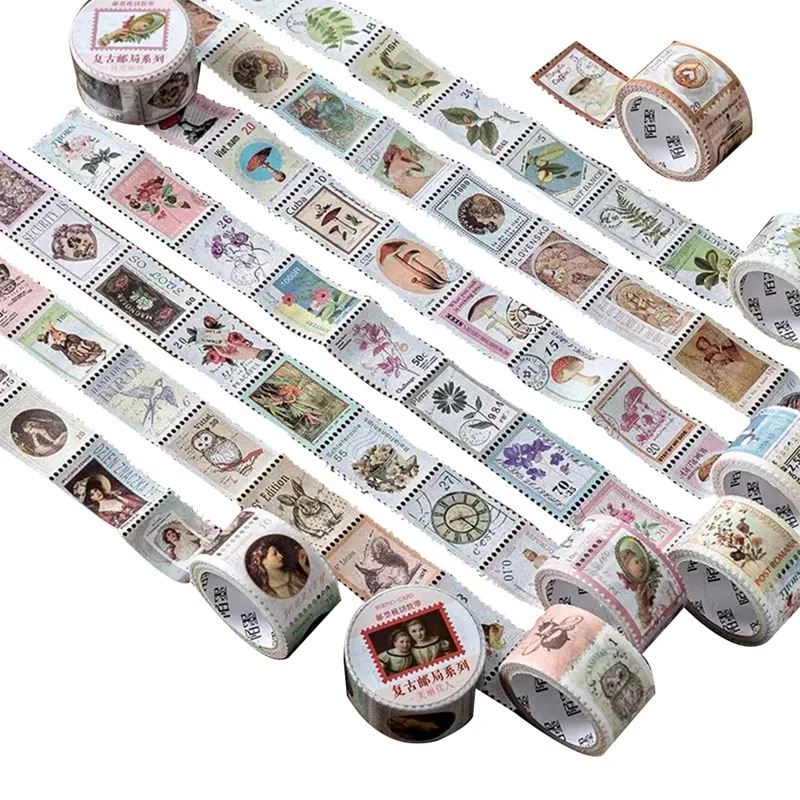 NEW-8 Rolls Vintage Stamp Washi Tape Set For Diary Photo Album Notebook Scrapbooking Planner Stationery Sticker
NEW-8 Rolls Vintage Stamp Washi Tape Set For Diary Photo Album Notebook Scrapbooking Planner Stationery Sticker