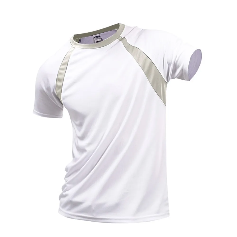Summer Men's Breathable T-Shirts Quick Dry Athletic Wicking T-shirt Cool Running Gym Sports Tops Clothing For Man
Summer Men's Breathable T-Shirts Quick Dry Athletic Wicking T-shirt Cool Running Gym Sports Tops Clothing For Man