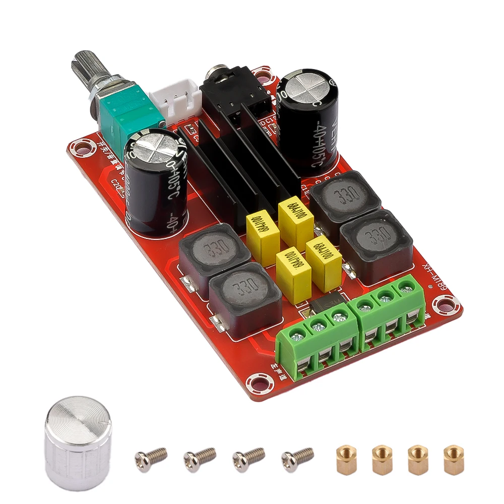 Industrial Digital Power Amplifier Board 2X40W Dual Channel Stereo AMP DC 10-24V 4A 35Hz-88KHz
Industrial Digital Power Amplifier Board 2X40W Dual Channel Stereo AMP DC 10-24V 4A 35Hz-88KHz
