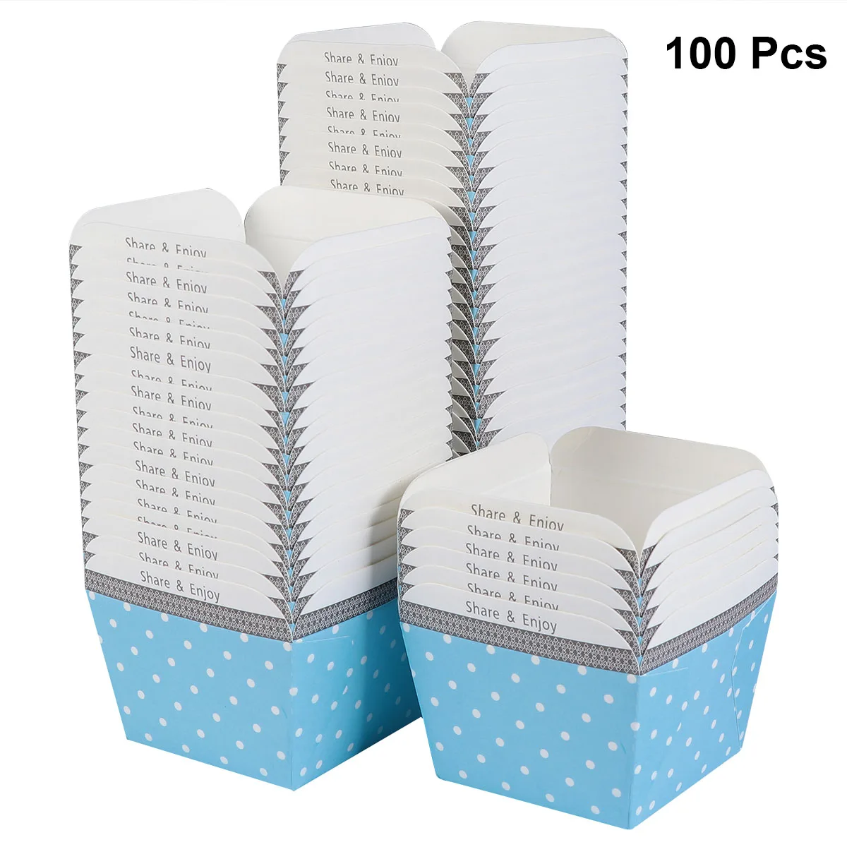 100pcs Paper Cupcake Cups Square Disposable Cake Cup Heat-Resistant Dessert Bowls Mini Cake Box Party Supplies
100pcs Paper Cupcake Cups Square Disposable Cake Cup Heat-Resistant Dessert Bowls Mini Cake Box Party Supplies