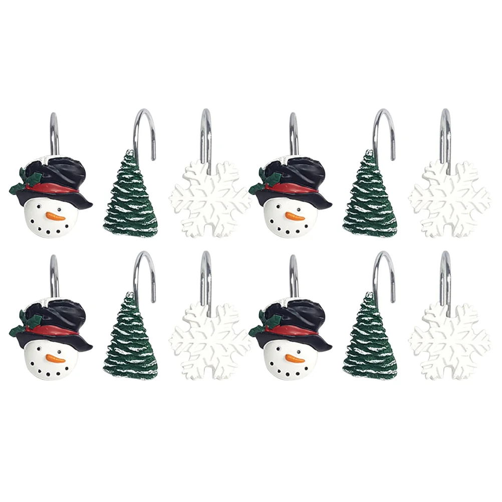 12 PCS/Set Bathroom Curtain Rings Hangers Metal Clothes Steel Christmas Themed Hook Hooks Shower Rod
12 PCS/Set Bathroom Curtain Rings Hangers Metal Clothes Steel Christmas Themed Hook Hooks Shower Rod