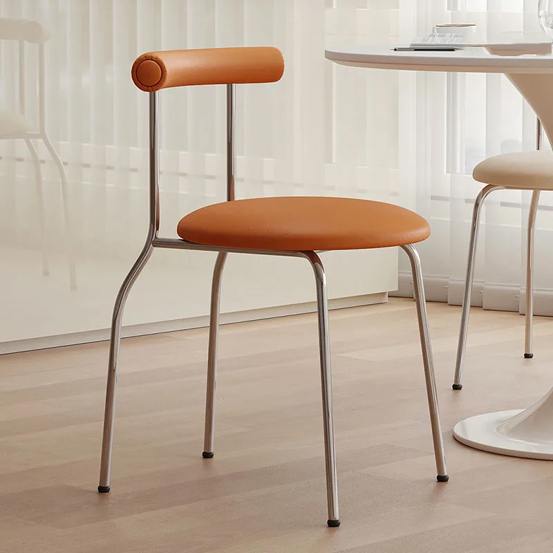 Chinese Light Dining Chairs Low Back Minimalist Vintage Metal Leg Comfortable Chairs Dining Room Sandalyeler Home Furniture
Chinese Light Dining Chairs Low Back Minimalist Vintage Metal Leg Comfortable Chairs Dining Room Sandalyeler Home Furniture