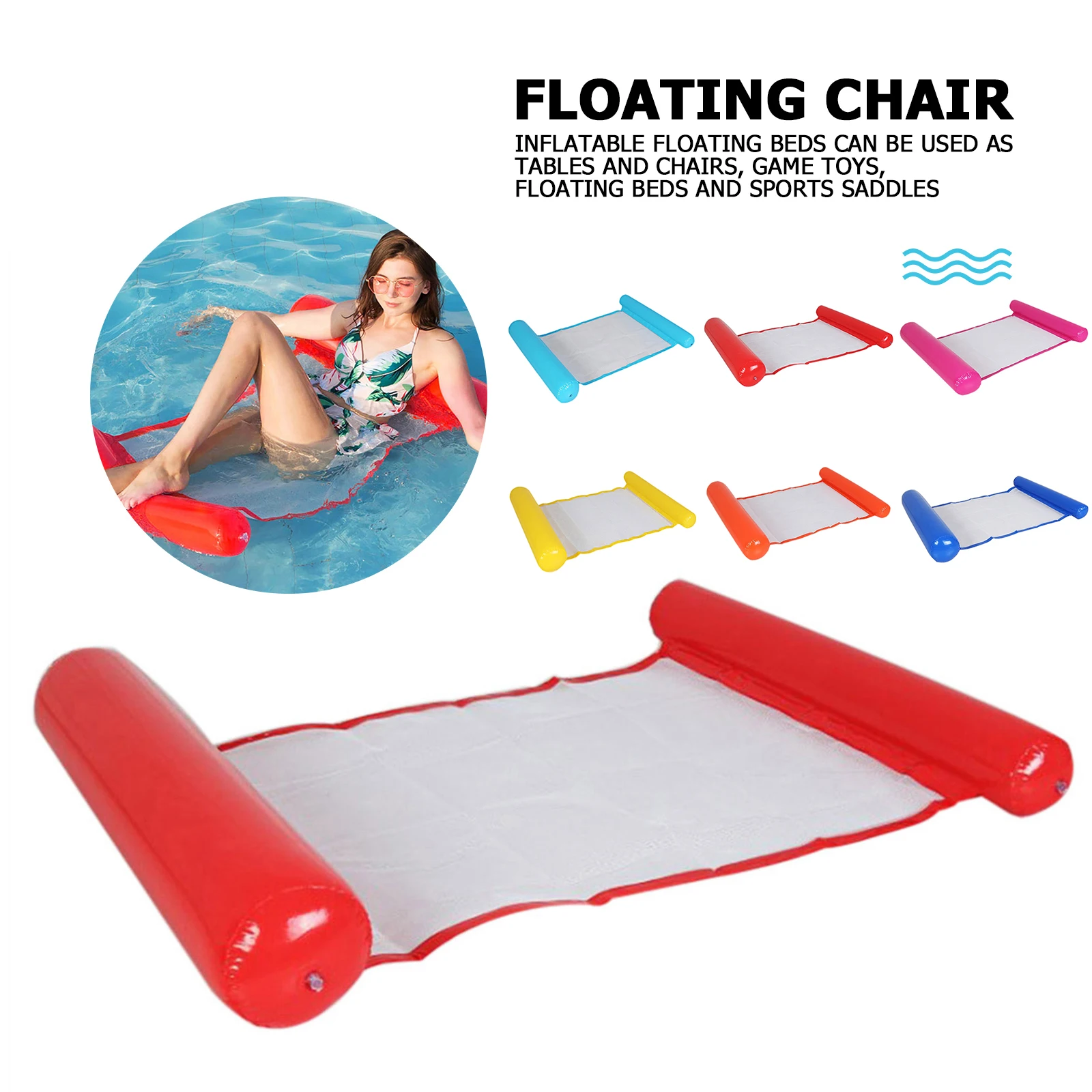 Floating Water Hammock Float Lounger swimming Bed Chair Pool Party Summer Water Sports Beach Mattress Sea Outdoor Tools
Floating Water Hammock Float Lounger swimming Bed Chair Pool Party Summer Water Sports Beach Mattress Sea Outdoor Tools