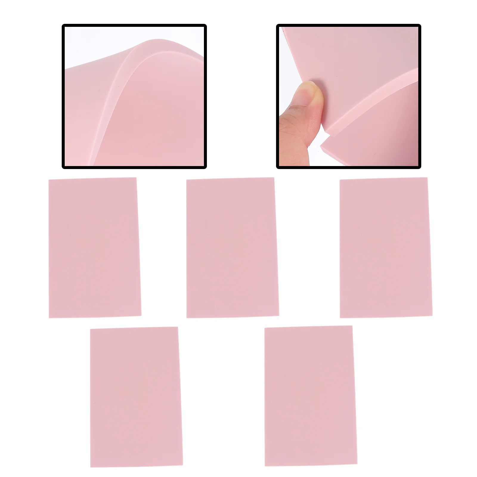 5 Pcs Making Tools DIY Rubber Stamp Supplies Accessories Bricks Pro TRP Blocks Stamps Carving Material Tpr Crafts Pink
5 Pcs Making Tools DIY Rubber Stamp Supplies Accessories Bricks Pro TRP Blocks Stamps Carving Material Tpr Crafts Pink