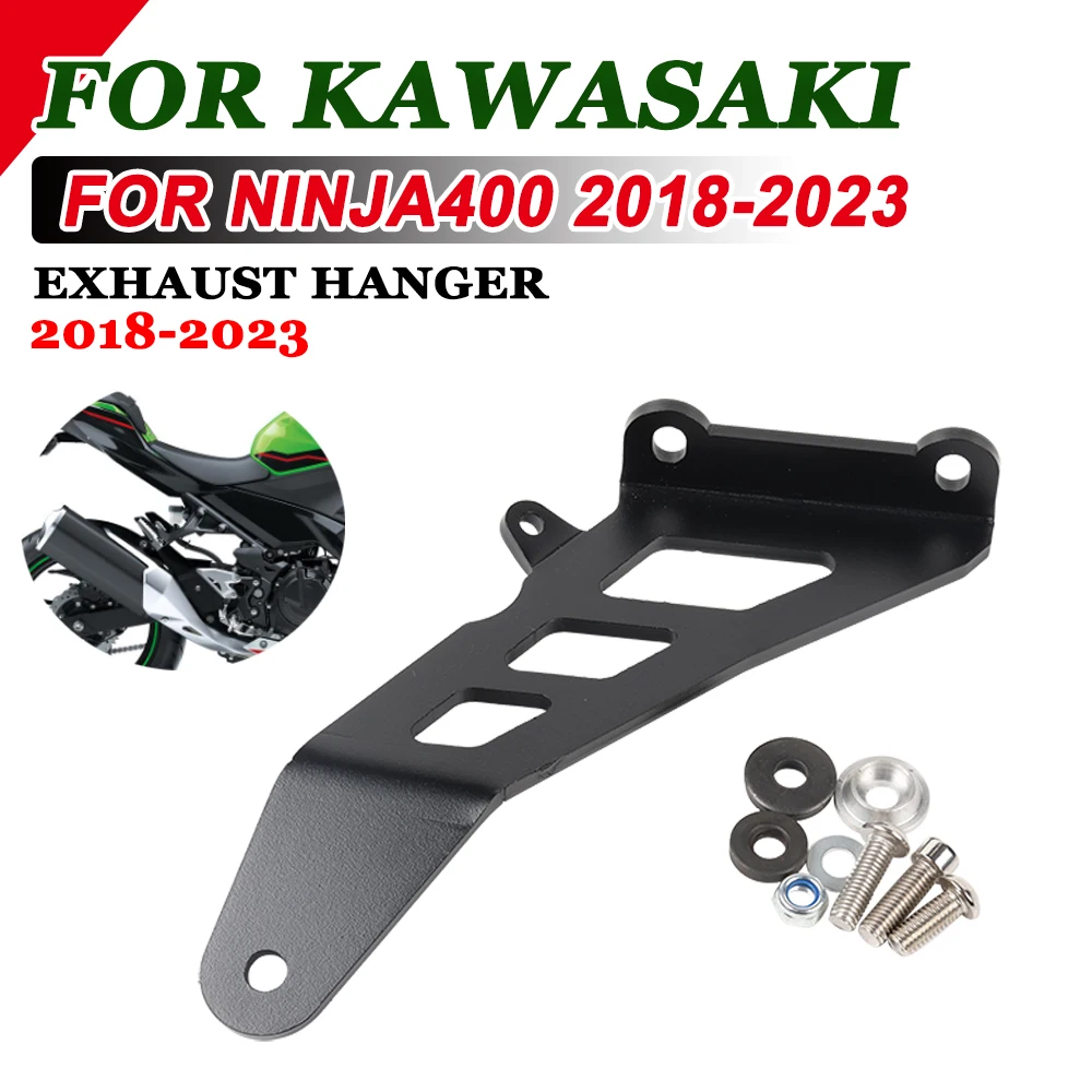 

Для KAWASAKI Ninja400 2018 2019 2020 2021 2022 2023 Ninja 400 аксессуары для мотоциклов выхлопная вешалка модифицированный выхлопной кронштейн