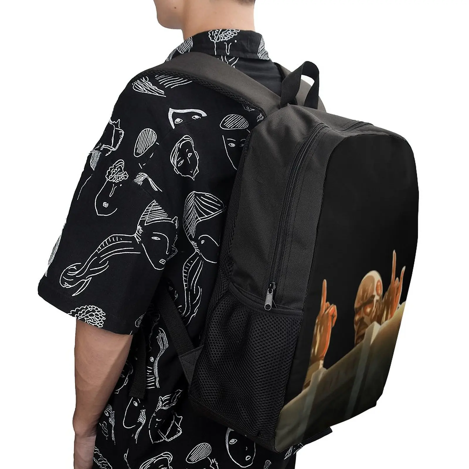 Colossal Titan Attack in Titanss (SnK) Funny Design Durable Comfortable Field Pack17 Inch Shoulder Backpack Vintage Travel Grap
Colossal Titan Attack in Titanss (SnK) Funny Design Durable Comfortable Field Pack17 Inch Shoulder Backpack Vintage Travel Grap