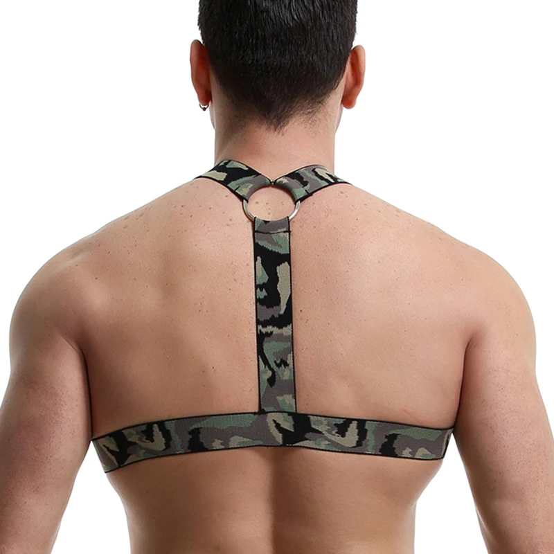 Men's Vest Erotic Lingerie Sexy Harness Belt Men Shoulder Straps Elastic Sissy Exotic Tanks Club Party Costume Gay Bondage
Men's Vest Erotic Lingerie Sexy Harness Belt Men Shoulder Straps Elastic Sissy Exotic Tanks Club Party Costume Gay Bondage