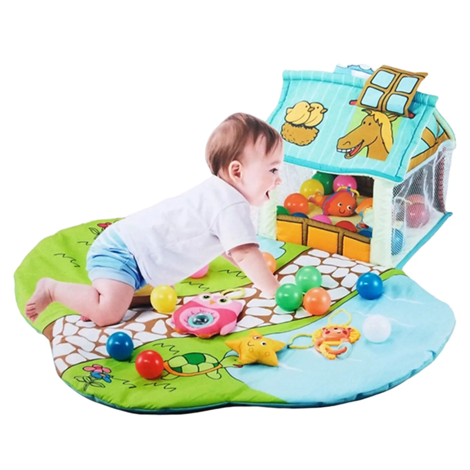 Детский коврик для игры в тренажерный зал Jumbo Kid Activity, детский тренажерный зал Джамбо для развития сенсорных исследований и моторических нав...
Детский коврик для игры в тренажерный зал Jumbo Kid Activity, детский тренажерный зал Джамбо для развития сенсорных исследований и моторических нав...