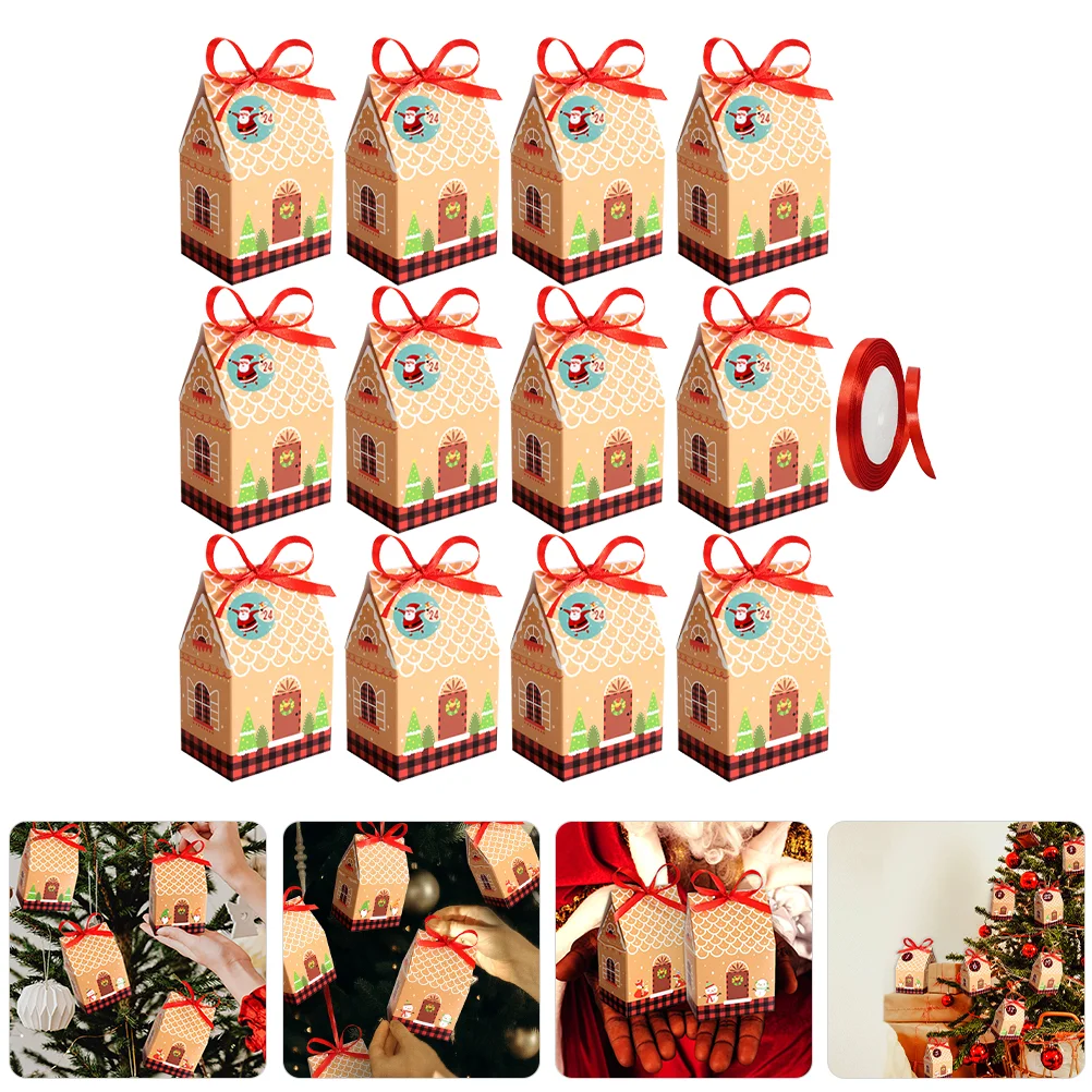 1 Set Gift Treat Boxes Candy Gifts Boxes Xmas Presents Sweets Containers with Stickers Ribbon
1 Set Gift Treat Boxes Candy Gifts Boxes Xmas Presents Sweets Containers with Stickers Ribbon