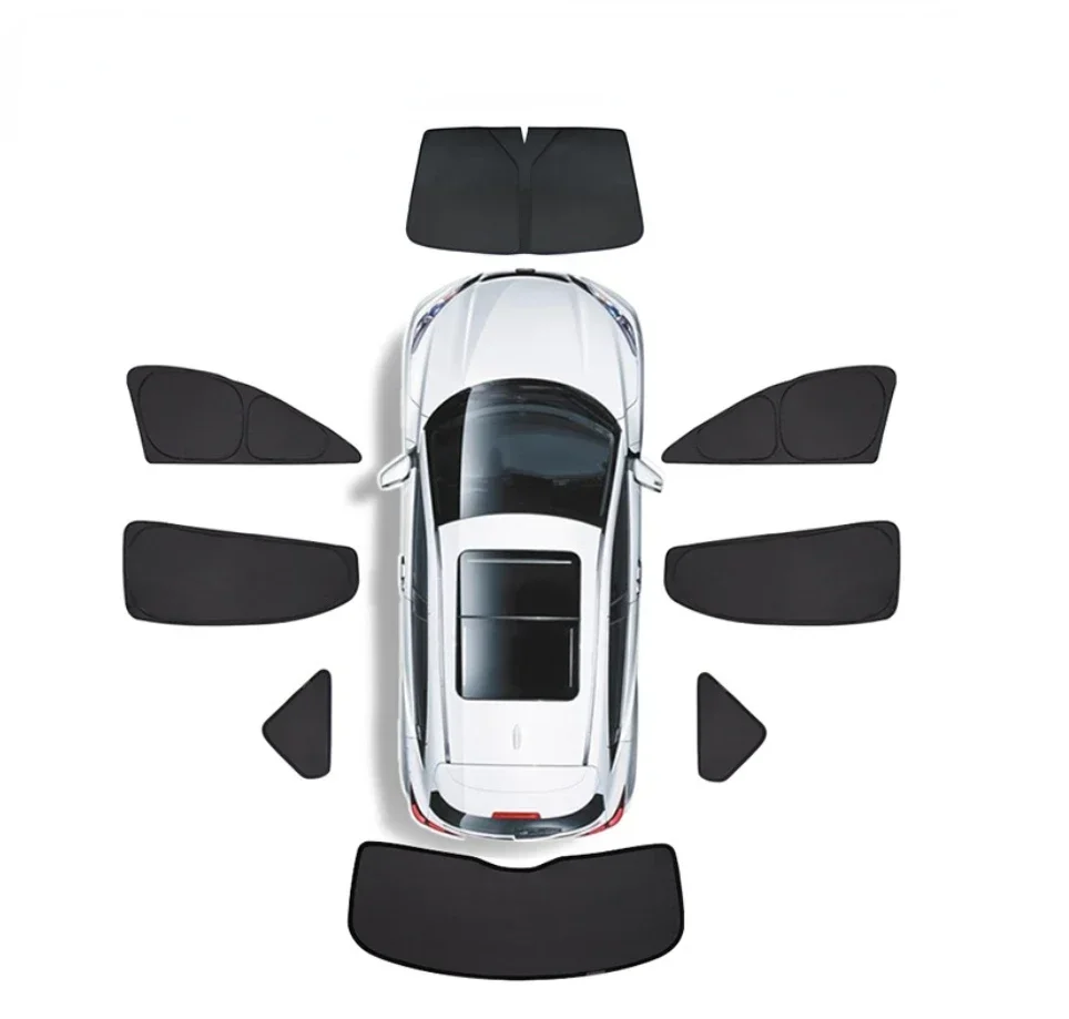 Аксессуары для Tesla Model X 2021 козырек от солнца на боковое окно автомобиля