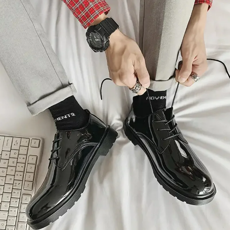 Повседневные кожаные туфли Мужская Весенняя британская Деловая одежда мягкая кожа мягкая подошва мужские туфли для мужчин среднего возраста туфли для отца черные
Повседневные кожаные туфли Мужская Весенняя британская Деловая одежда мягкая кожа мягкая подошва мужские туфли для мужчин среднего возраста туфли для отца черные