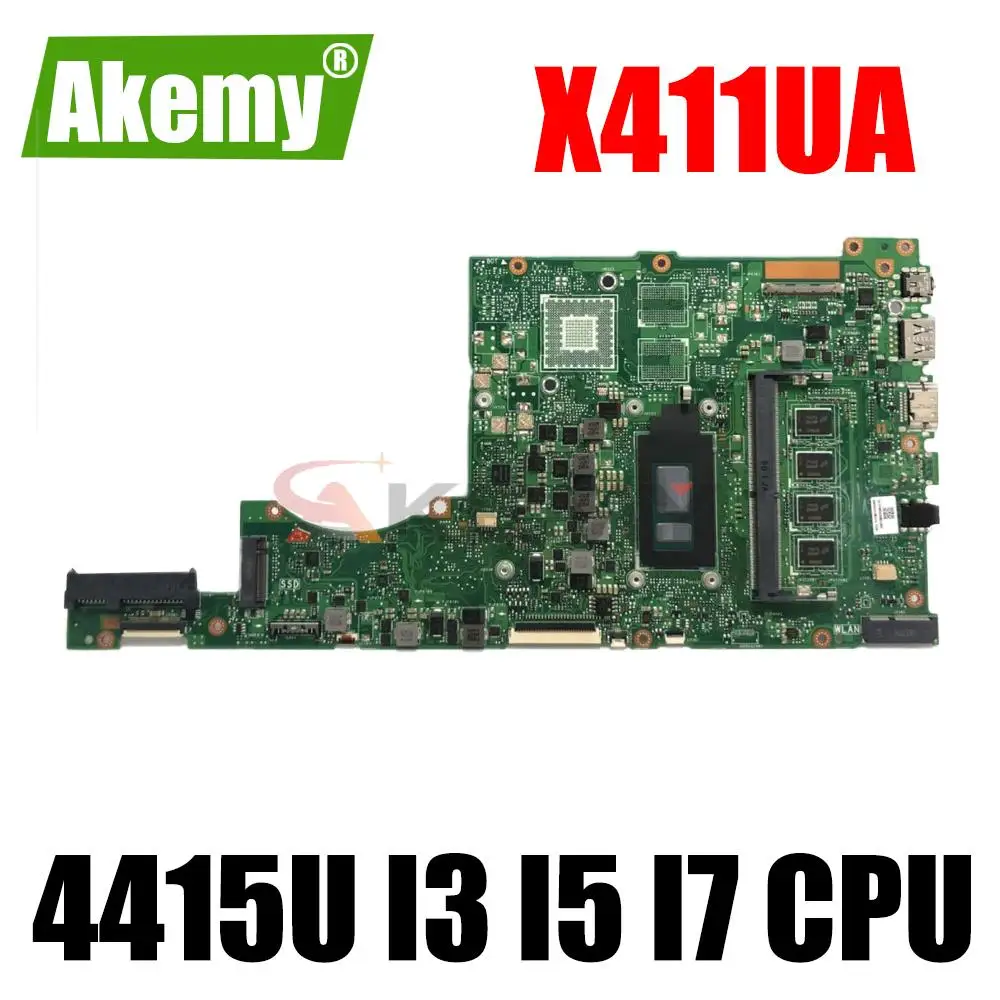 X411UA Mainboard For ASUS VivoBook-14 X411UQ X411UN S4200V S4200U S4100U Laptop Motherboard 4415U I3 I5 I7 CPU 4GB 8GB RAM
X411UA Mainboard For ASUS VivoBook-14 X411UQ X411UN S4200V S4200U S4100U Laptop Motherboard 4415U I3 I5 I7 CPU 4GB 8GB RAM