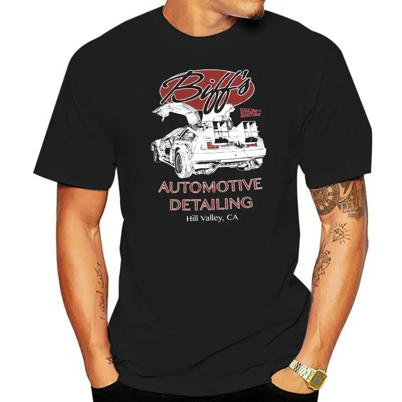 Back To The Future - Biff's Automotive Dettagliato Delorean T-Shirt Hot New 2022 Summer Fashion T Shirts
Back To The Future - Biff's Automotive Dettagliato Delorean T-Shirt Hot New 2022 Summer Fashion T Shirts