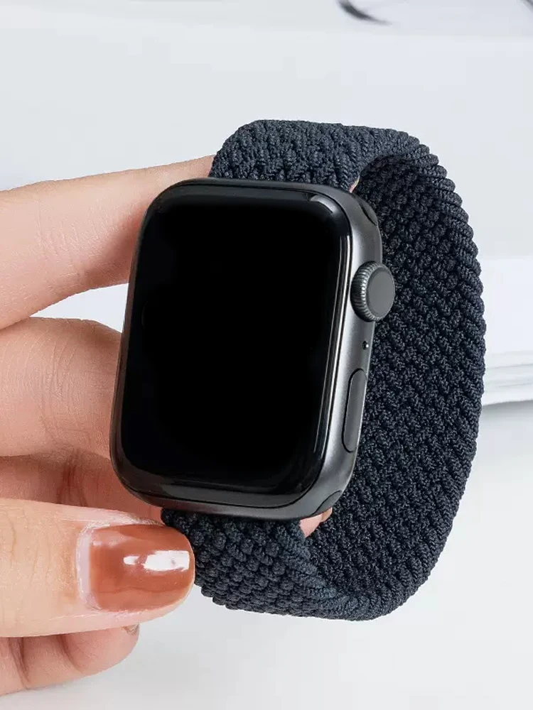 Braided solo loop Strap For Apple Watch band 44mm 40mm 45mm 41mm 49mm 38mm 42mm Elastic bracelet iwatch series 7 se 3 6 8 ultra
Braided solo loop Strap For Apple Watch band 44mm 40mm 45mm 41mm 49mm 38mm 42mm Elastic bracelet iwatch series 7 se 3 6 8 ultra