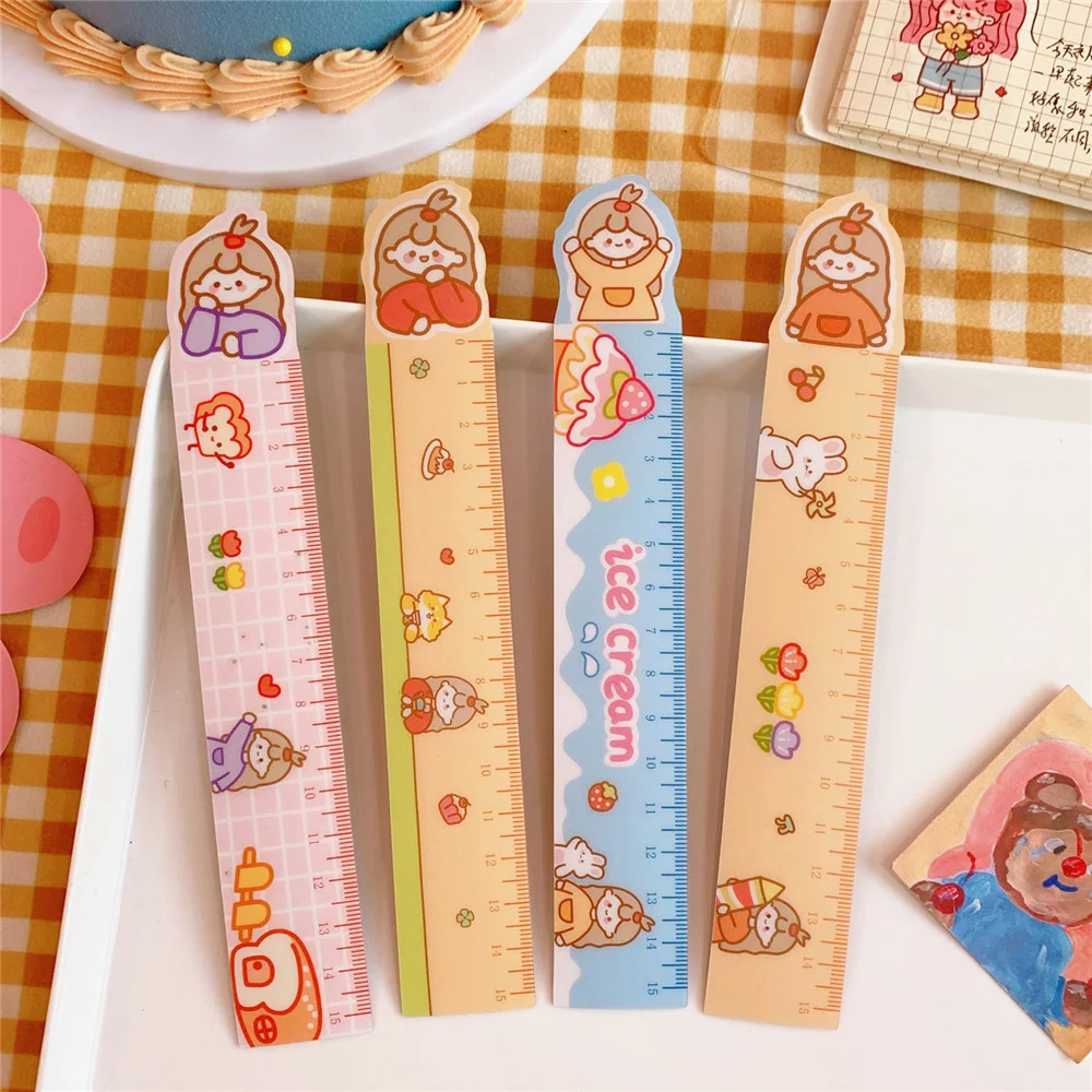 Cartoon Cute Plastic Ruler Learn Stationery Drawing Measurement Tool DIY Drawing Tool Student Office School Rulers Supplies
Cartoon Cute Plastic Ruler Learn Stationery Drawing Measurement Tool DIY Drawing Tool Student Office School Rulers Supplies
