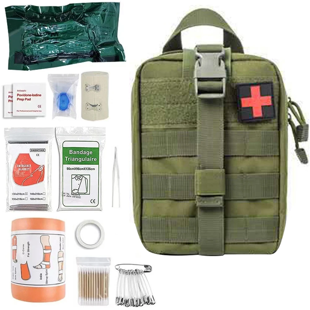 IFAK Emergency Survival Set Professional Portable Camping Survival Set Wear Resistant for Hunting Climbing for Hiking Adventures
IFAK Emergency Survival Set Professional Portable Camping Survival Set Wear Resistant for Hunting Climbing for Hiking Adventures
