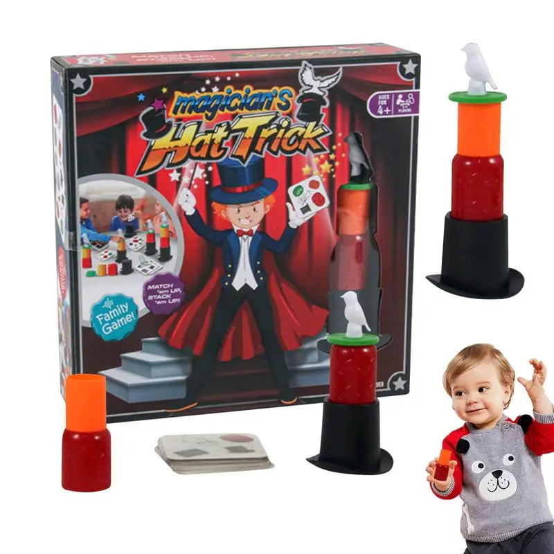 Magic Hat Trick Kit Magic Top Hat Tricks For Stacking Cup Magic Hat Game Magic Stage Illusion Props Gimmick Mentalism Funny
Magic Hat Trick Kit Magic Top Hat Tricks For Stacking Cup Magic Hat Game Magic Stage Illusion Props Gimmick Mentalism Funny